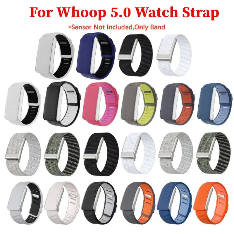 WHOOP 5.0 Soft Sport Band – Fitness Tracker Strap