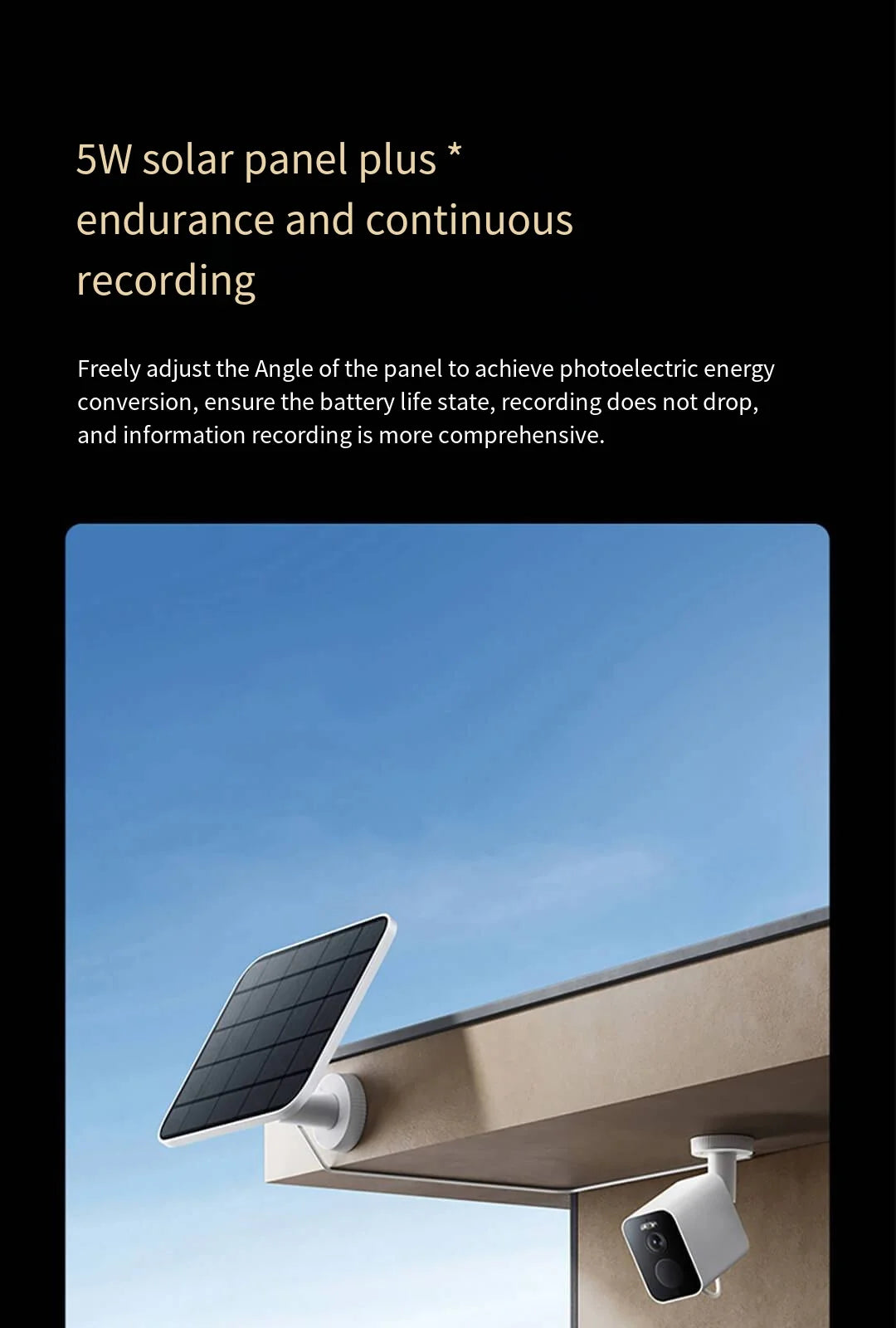 Xiaomi Mijia IP67 Outdoor Camera – 2.5K HD, Long Battery, Night Vision