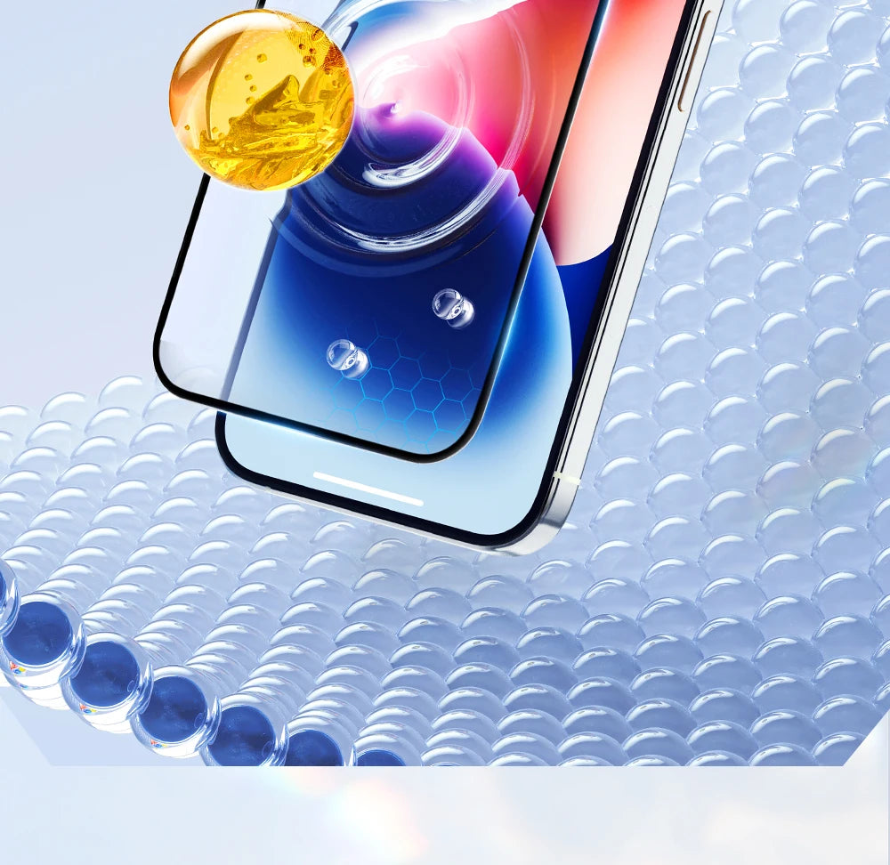 Essager Screen Protector for iPhone 15 14 13 Pro Max Ultra Slim Dustproof Full Tempered Glass Protection For iPhone 15 Pro Plus