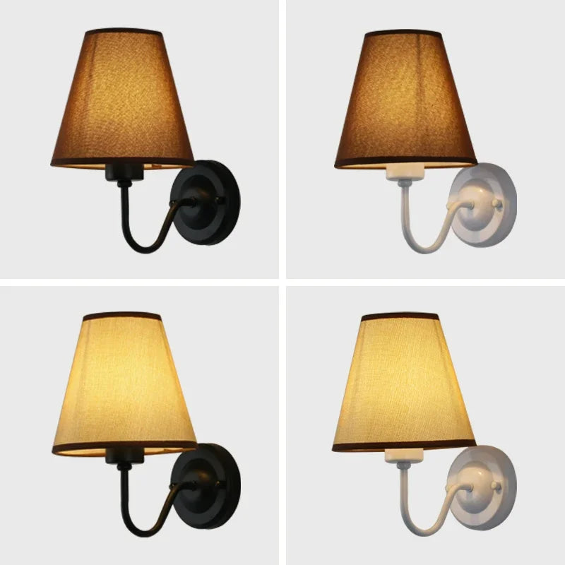 Minimalist E27 Wall Light – Bedroom, Hotel & Study