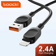 Toocki Fast USB Cable for iPhone & iPad – 2.4A Charging