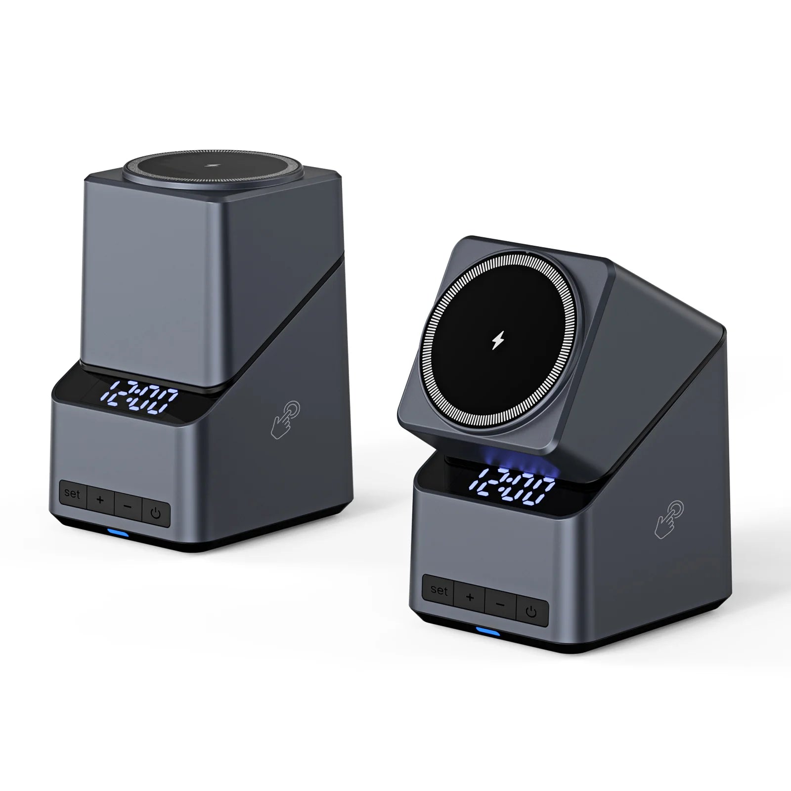 4-in-1 Magnetic Auto-Rotation Wireless Charger – iPhone, Apple Watch & AirPods