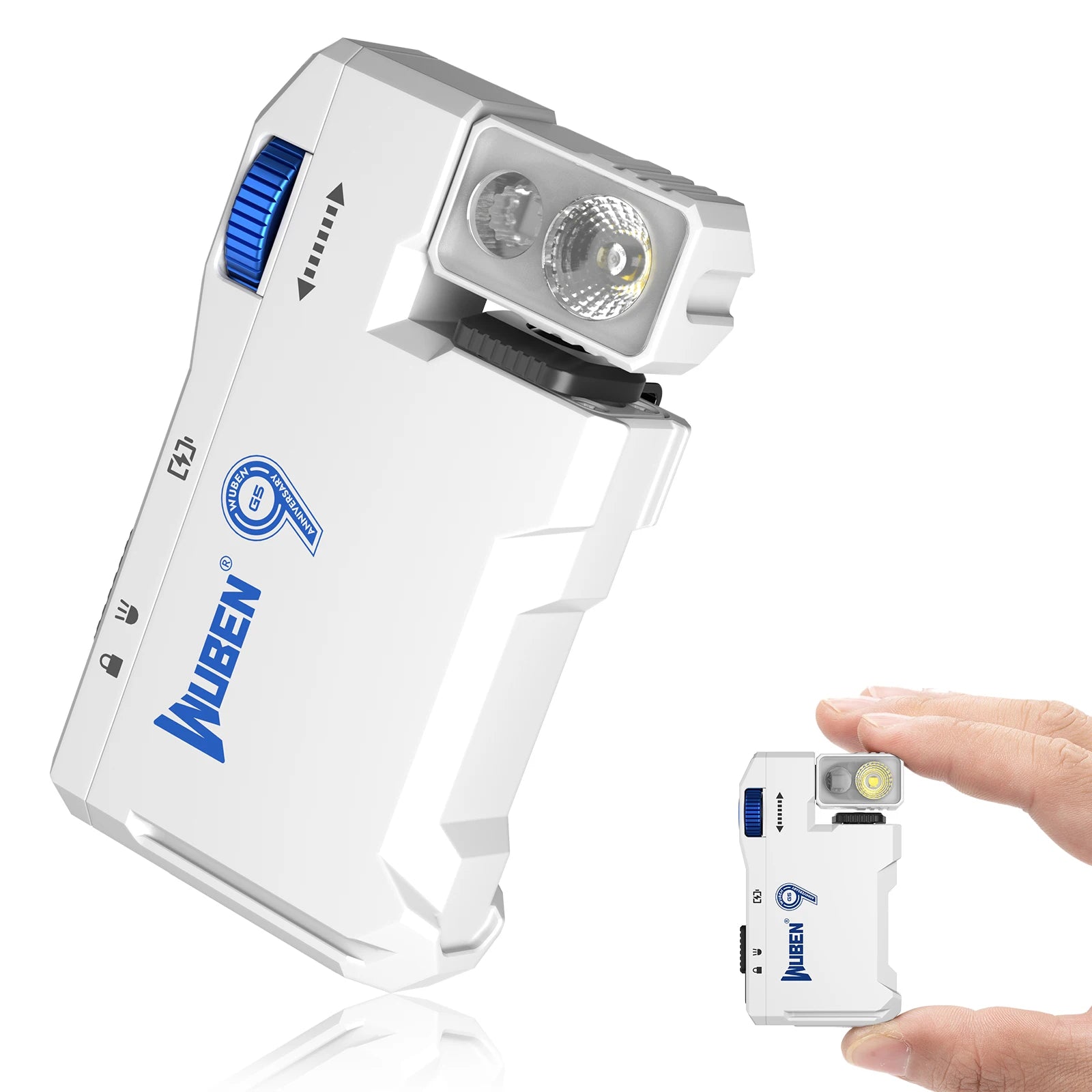 WUBEN G5 Mini Flashlight – 400L EDC Rechargeable Pocket Torch
