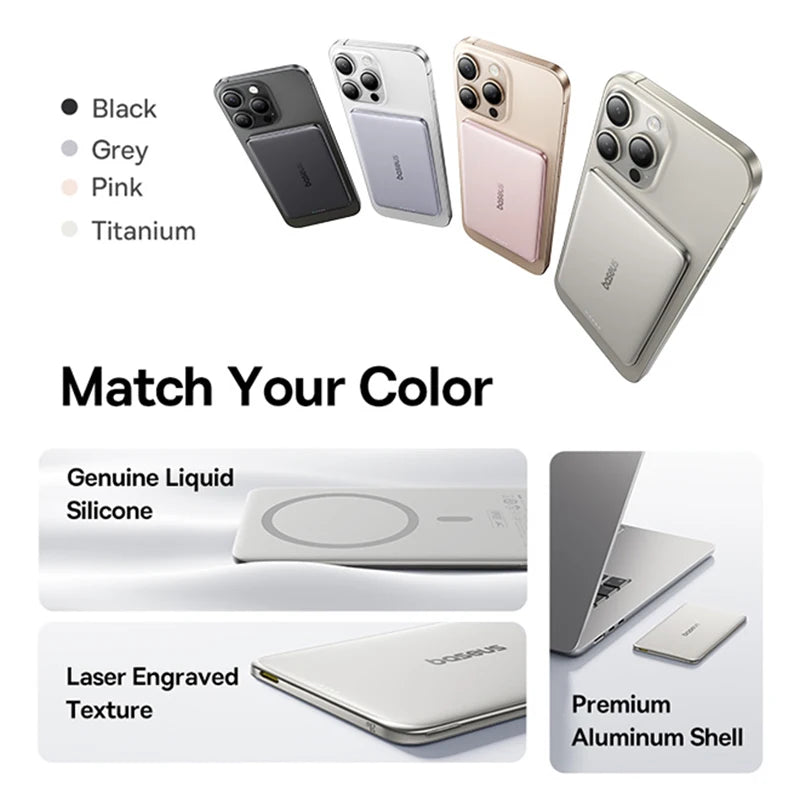 Baseus MagSafe Power Bank – 27W & 20W Fast Charging