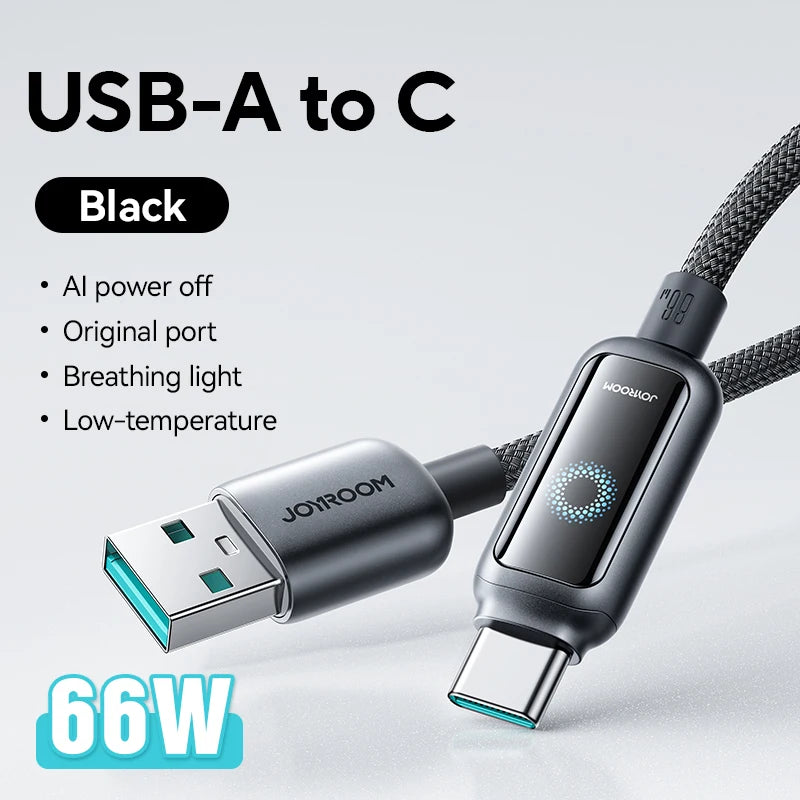 Joyroom Auto Power-Off USB-C Charging Cable