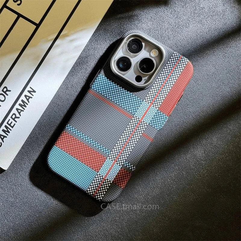 Carbon Fiber MagSafe iPhone Case – Hard Protective Cover