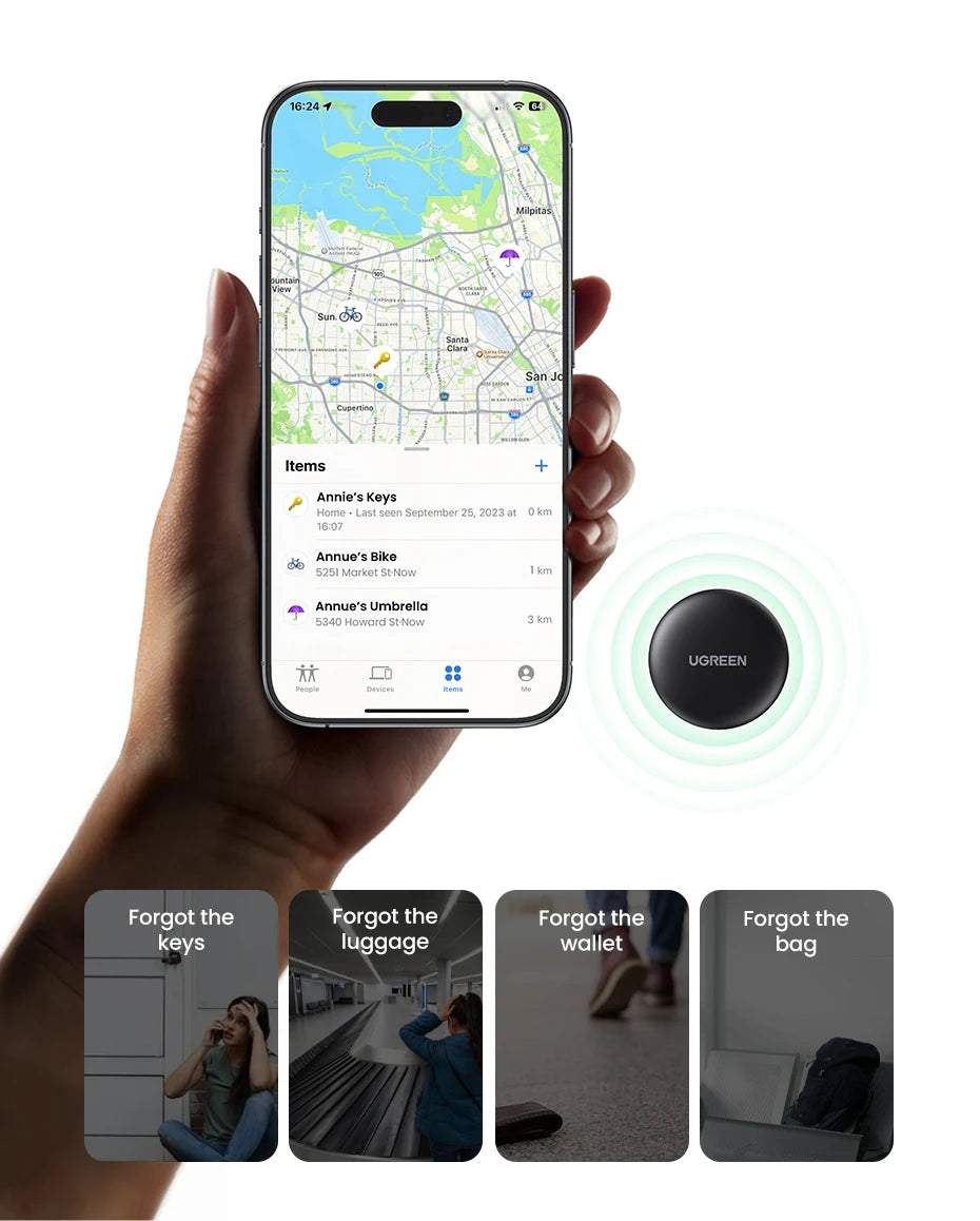 UGREEN Apple Find My SmartTag Tracker