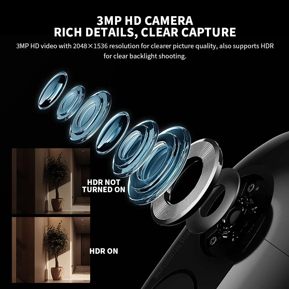 Xiaomi HDR Smart Doorbell with 5″ Display – 3MP, Wide Angle & Intercom