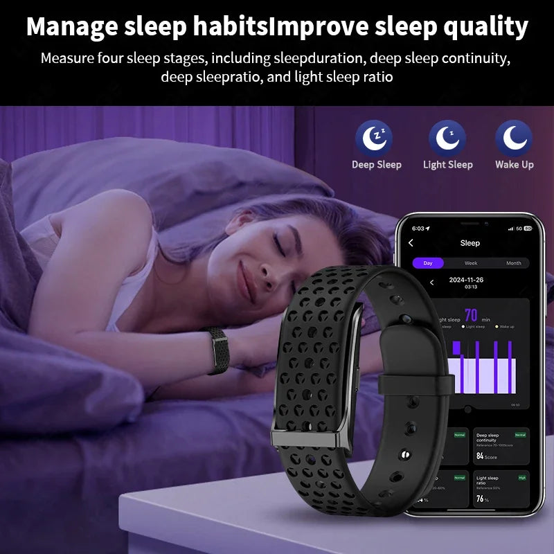 Smart Watch – Fitness Tracker with Heart Rate & BP Monitor