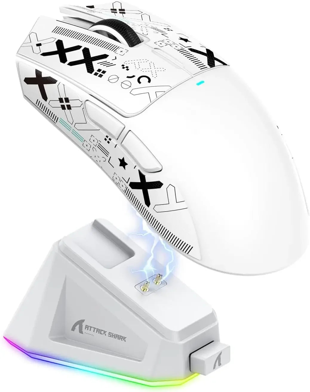 ATTACK SHARK X11 Gamer Mouse – Wireless, 3 Modes & Charging Dock