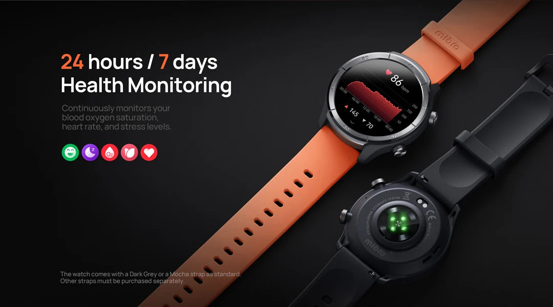 Mibro A3 Watch – Super Light GPS Smartwatch with Health Monitor