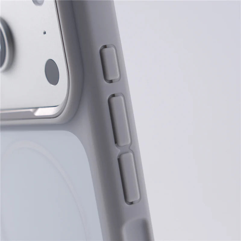 Premium Double-Color Matte MagSafe Case for iPhone 17 Series – Magnetic Shockproof Cover
