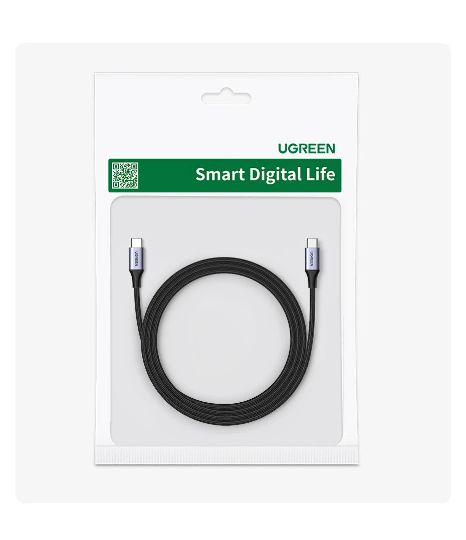 100W USB-C Cable – UGREEN Fast Charging Cord with 5A E-Marker Chip