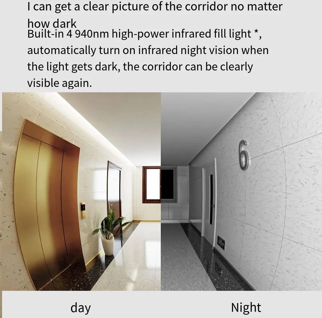 Xiaomi Doorbell 3 – Smart Video Doorbell with 2K HD & Long Battery Life
