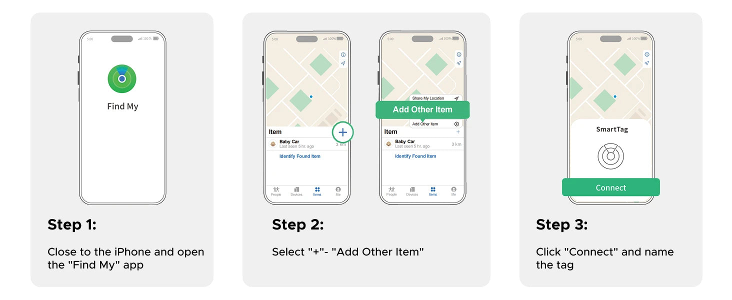 UGREEN Apple Find My SmartTag Tracker