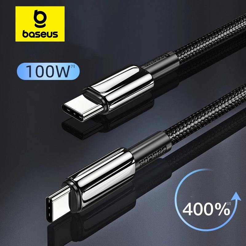 Baseus 100W USB-C Cable – Fast Charging