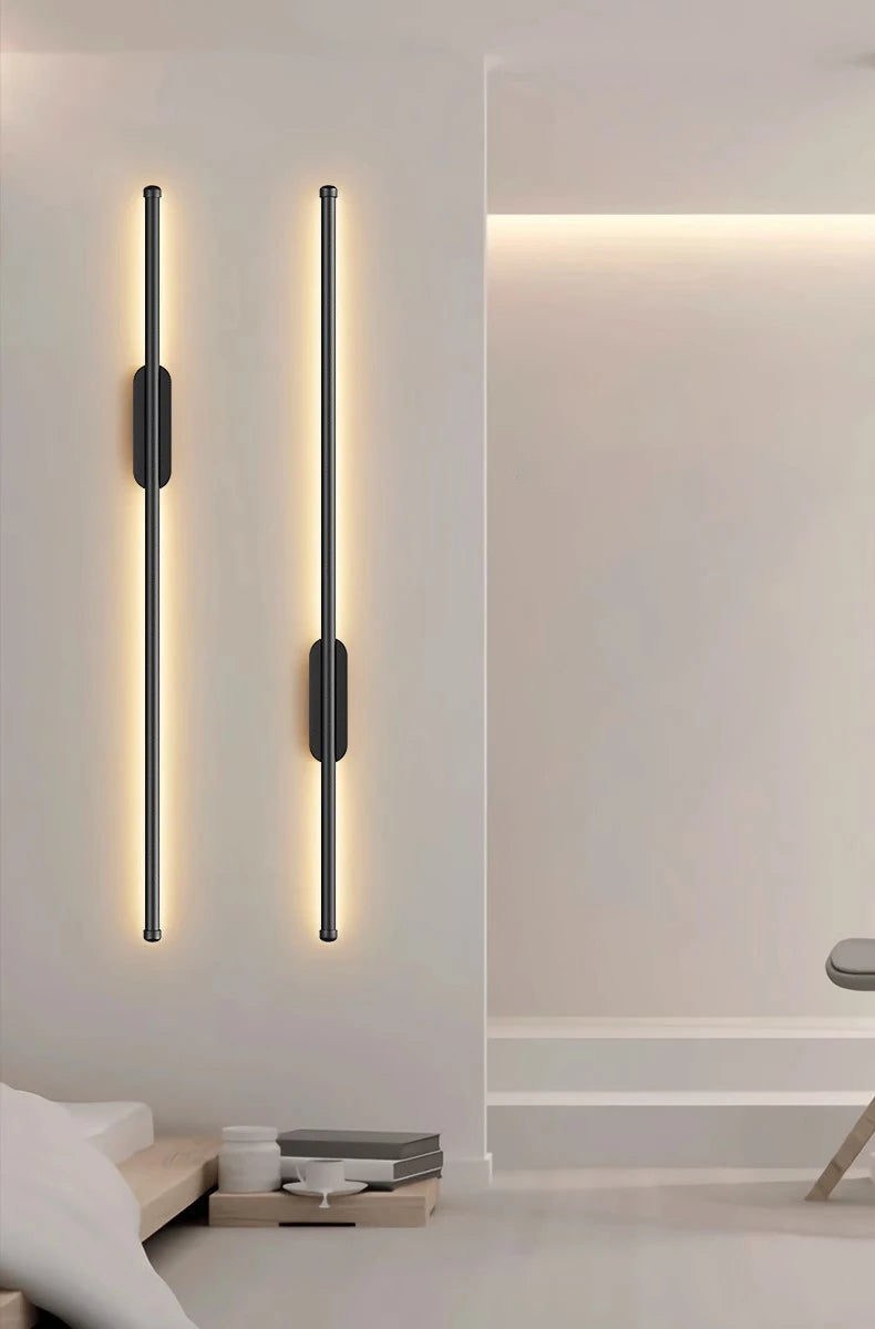 Wall Lamp for Bedroom & Kitchen – Black Gold LED