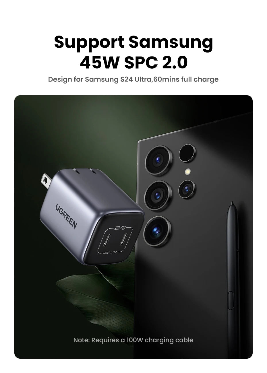 UGREEN 45W GaN Fast Charger