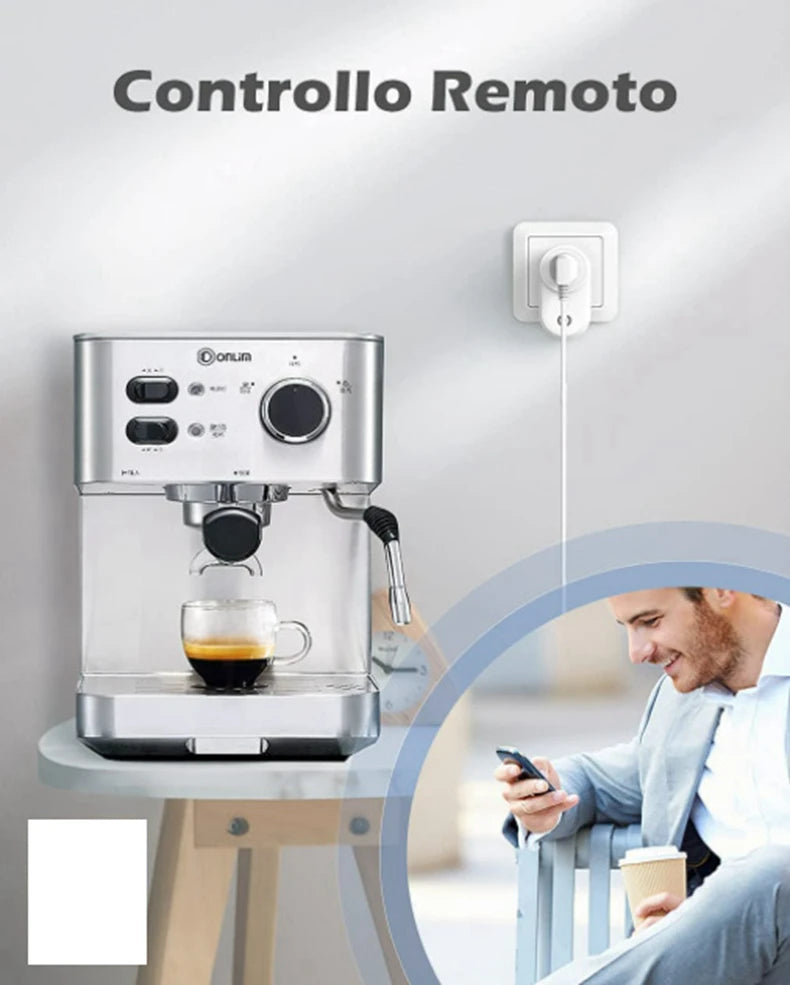 Tuya Smart WiFi Plug 16A with Power Monitoring – Alexa & Google