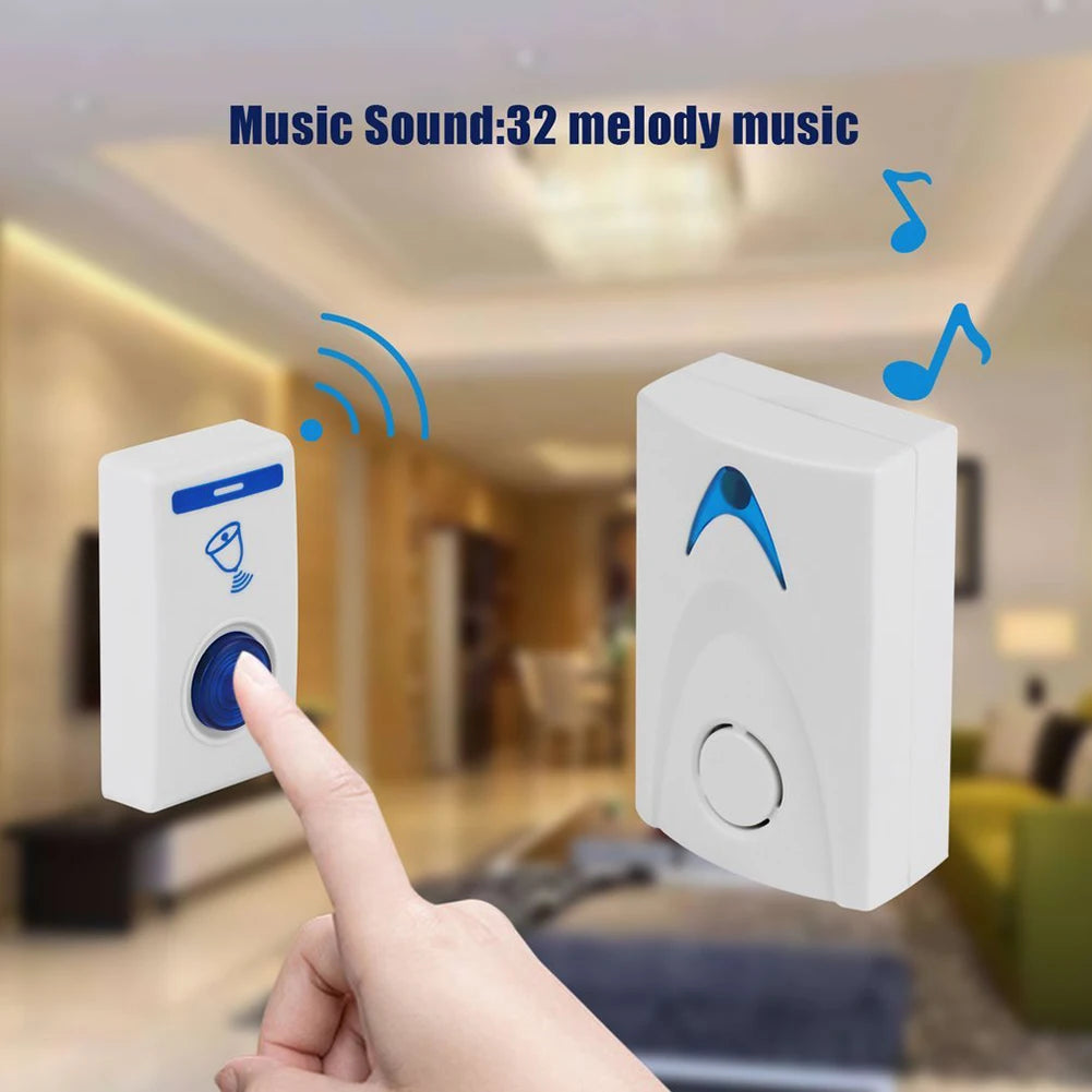 WiFi Smart Audio Doorbell – 2-Way Video Intercom for Home