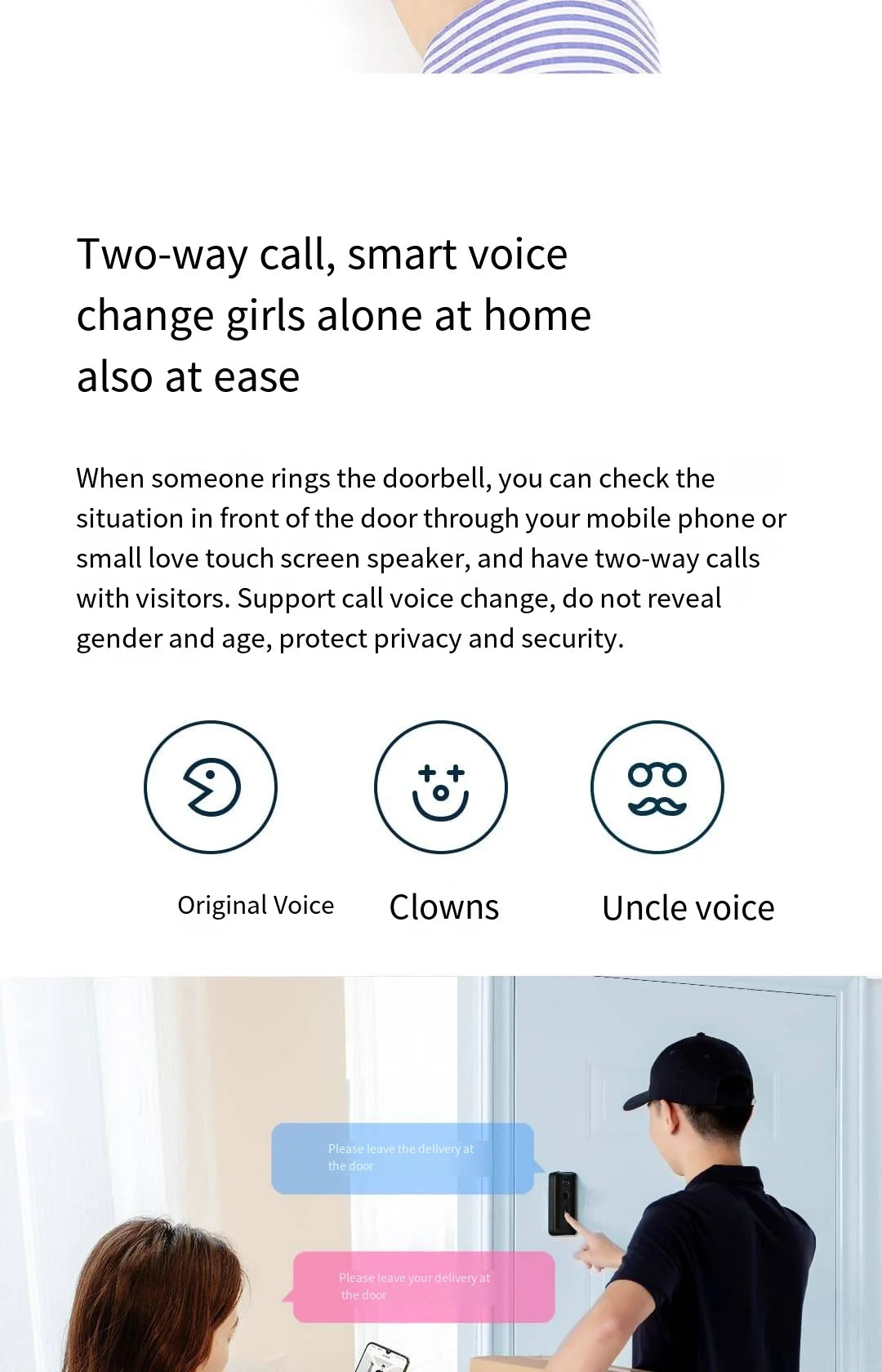 Xiaomi Doorbell 3 – Smart Video Doorbell with 2K HD & Long Battery Life