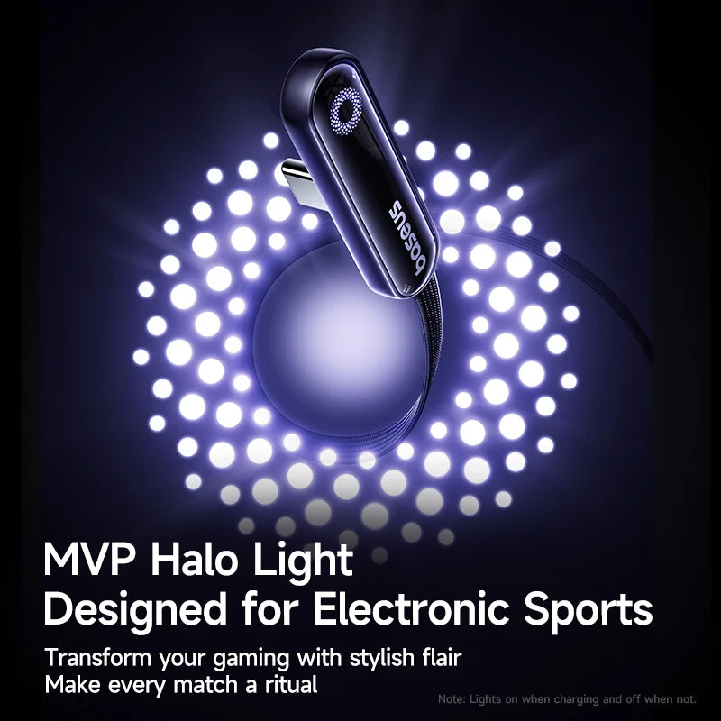 Baseus MVP3 100W Elbowed USB-C Fast Charging Cable