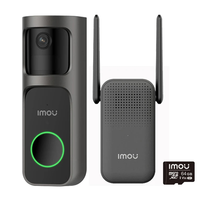 Smart Video Doorbell 2S – Wireless Human Detection & Two-Way Talk