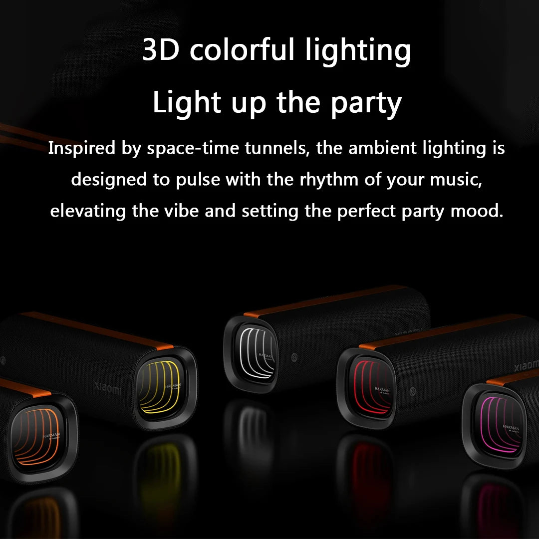 Xiaomi Portable Party Speaker – Harman Audio, TWS, Ultra-Long Battery, 50W
