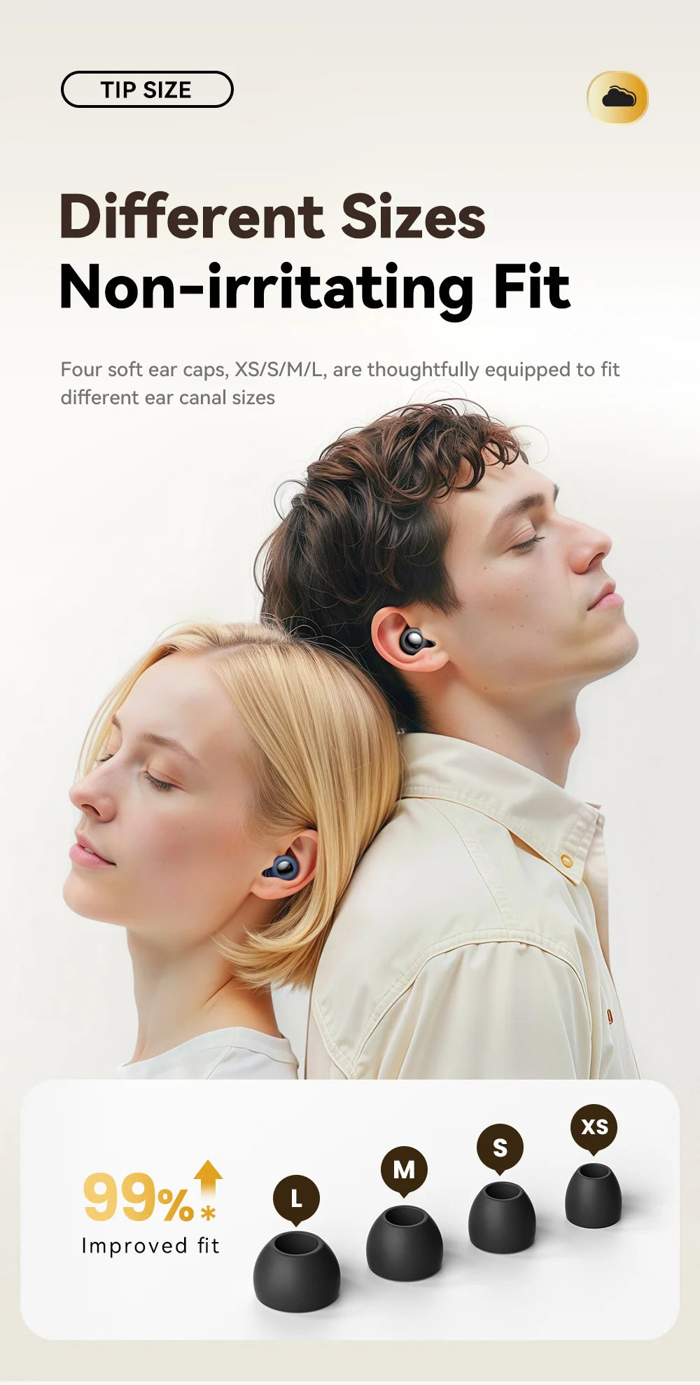 Essager Ear Plugs for Sleeping 49dB Noise Cancellin Reusable Silicone Earplug Hearing Protection for Concert Sleep Noise EarPlug