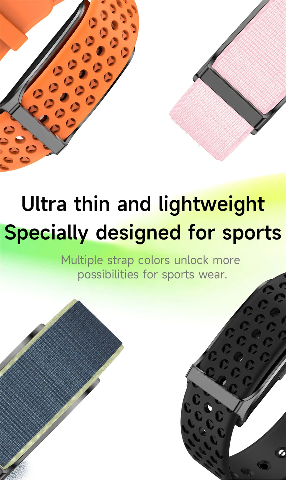 Smart Fitness Tracker Bracelet – Heart Rate & Pedometer