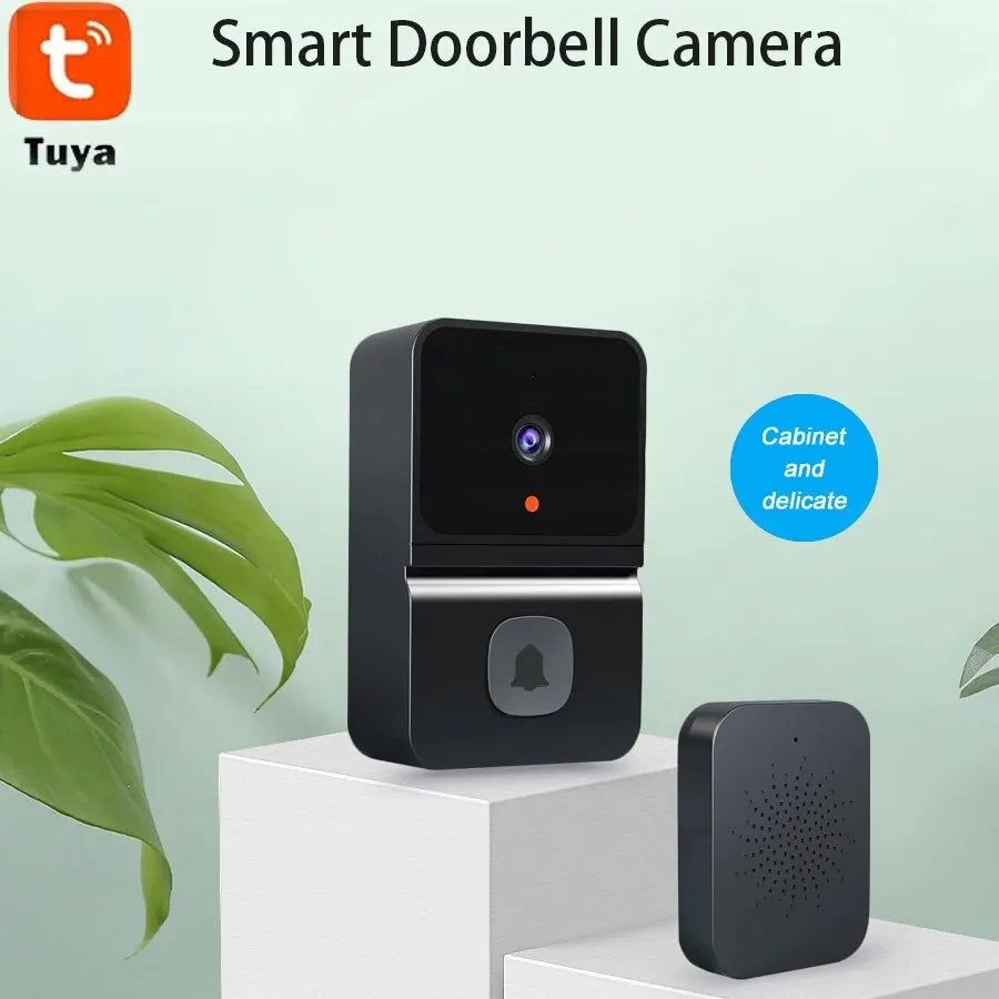 Tuya Wireless HD Doorbell Camera – Motion Detection & Intercom