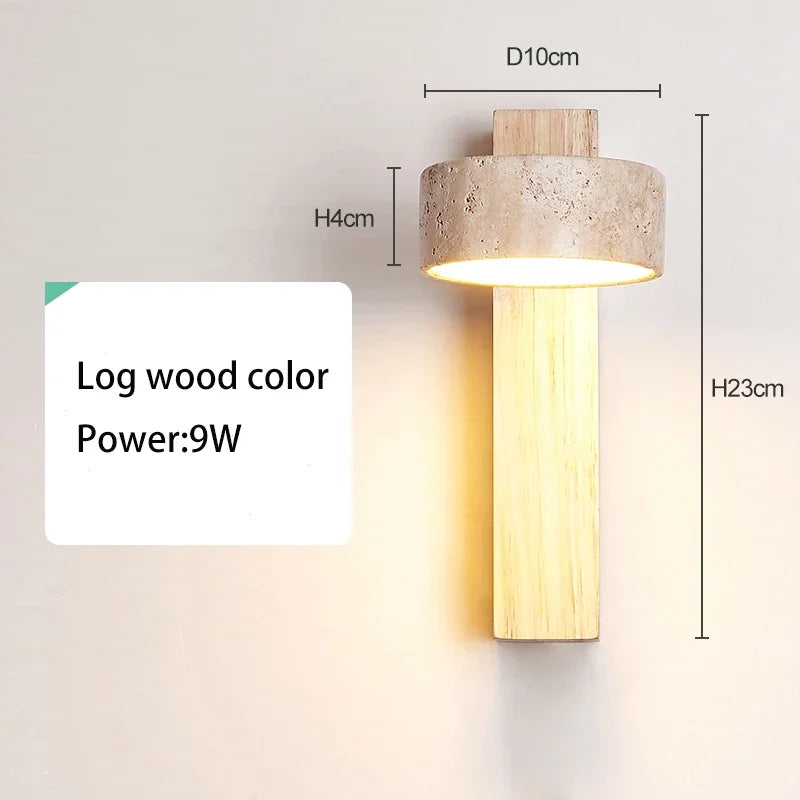 Bedside Wall Lamp – Pull Switch, Soft Down Lighting