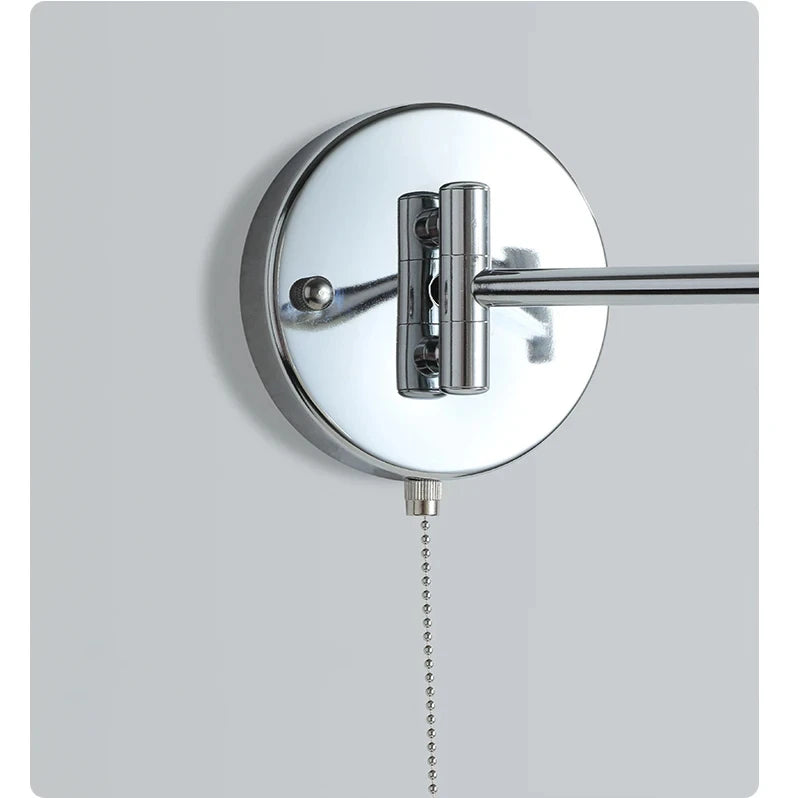 Retractable LED Wall Lamp – Sliding Bedside Lamp