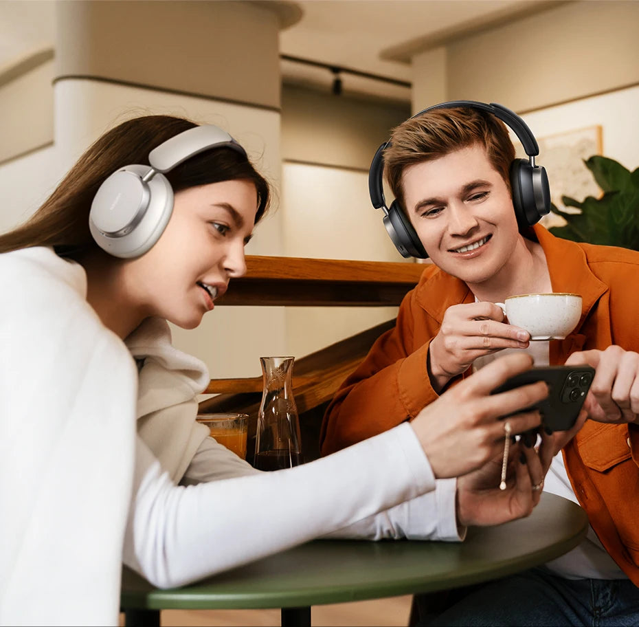 UGREEN Studio Pro Hybrid Active Noise Cancelling Headphones 48dB ANC  APP Hi-Res LDAC Sound Bluetooth Earphones Headset