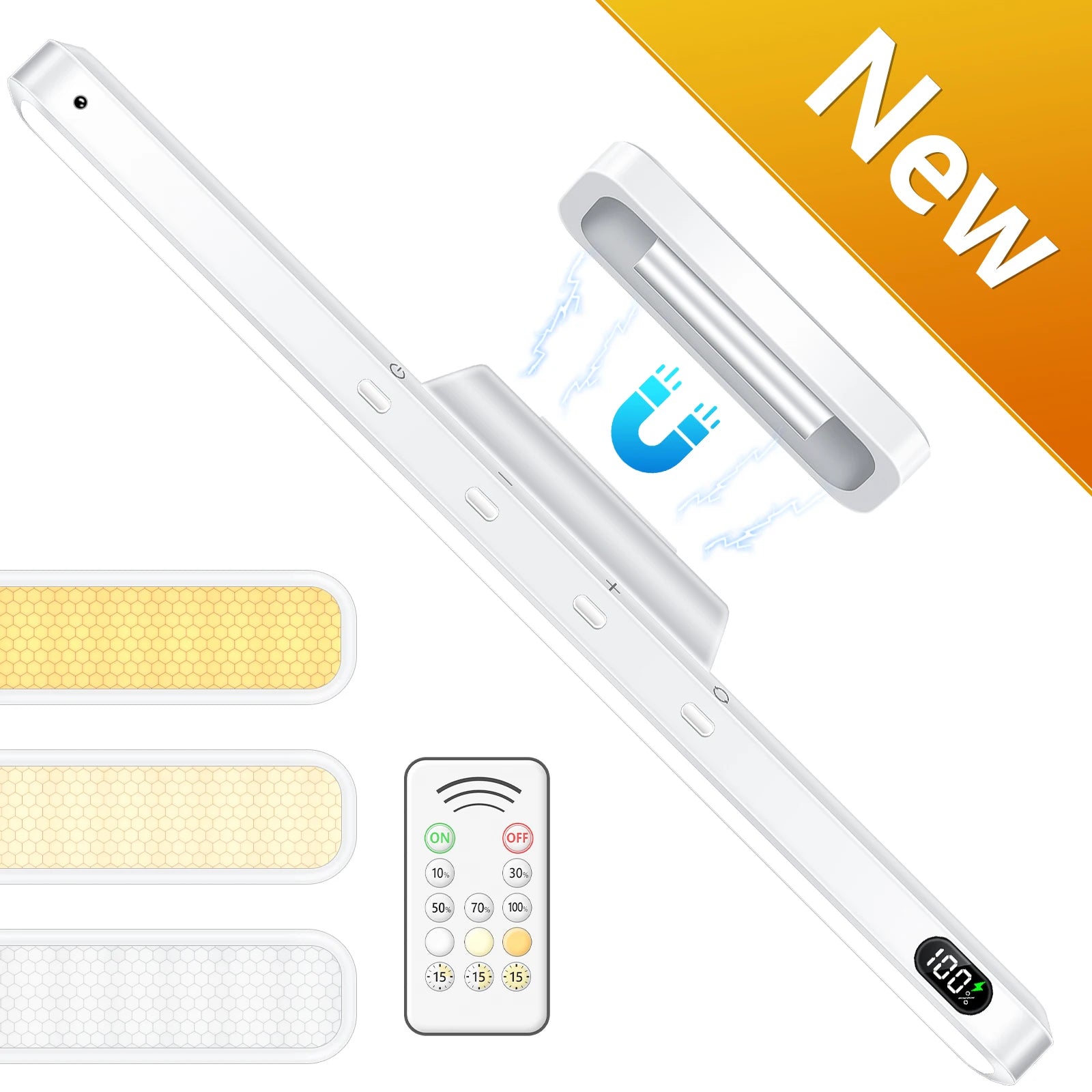 WILLED Dimmable Night Light – 3 Color Modes with 2500mAh Battery