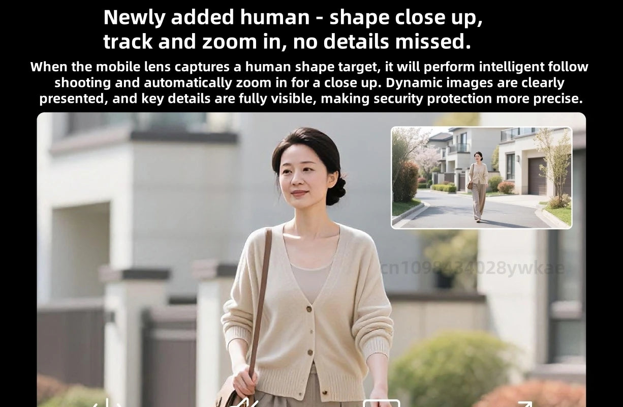 Xiaomi Outdoor Camera 4 – Dual Lens, 5MP 3K HD, Panoramic Tracking, IP66