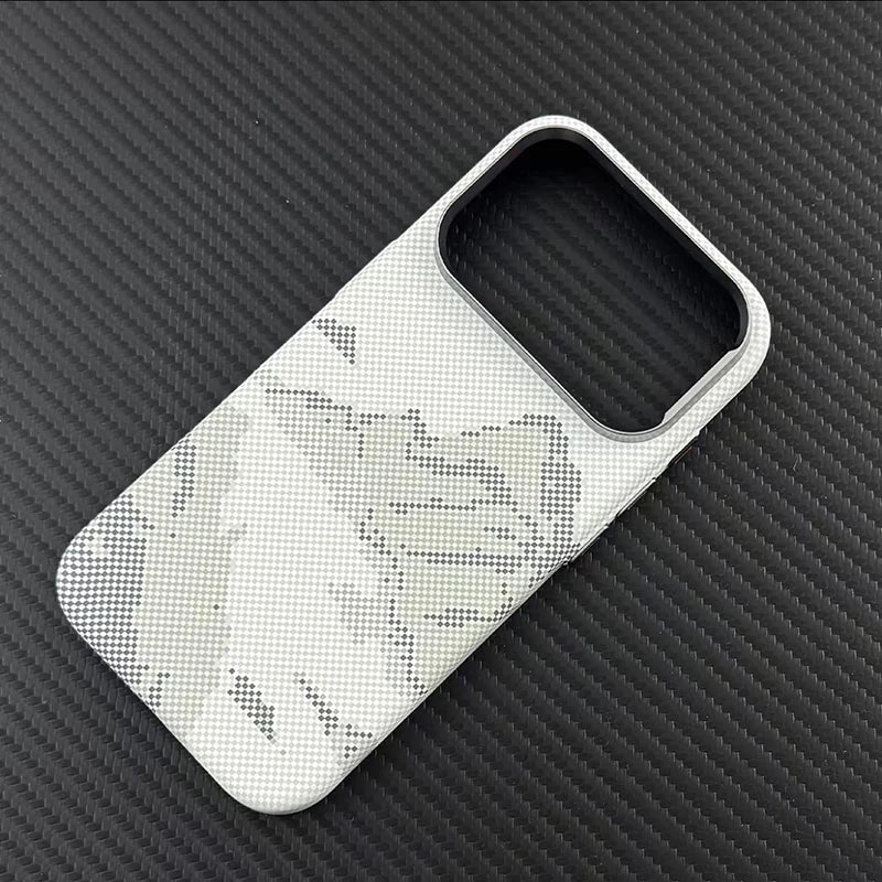 Ultra-Thin Carbon Fiber MagSafe iPhone Case – Luxury & Shockproof