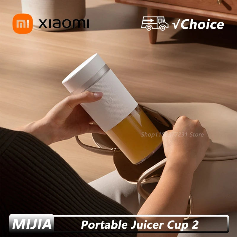 Xiaomi Mijia Portable Juicer Cup 2 – Electric Fruit Blender & Juice Extractor