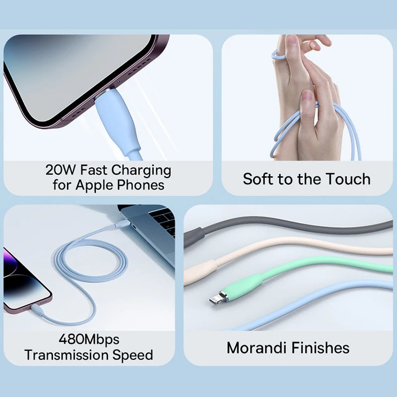 Baseus 20W Fast Charge USB-C to Lightning Cable