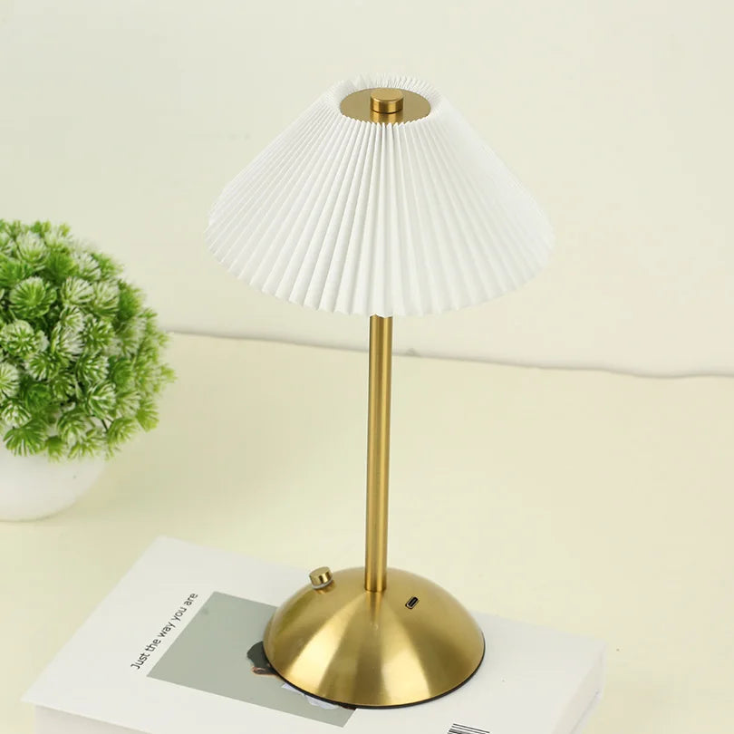 Atmosphere LED Table Lamp – USB Rechargeable Night Light for Bedroom