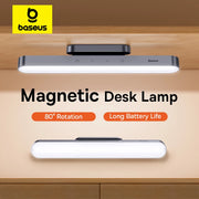 Baseus Magnetic LED Desk Lamp – Rechargeable & Dimmable Light for Modern Workspaces