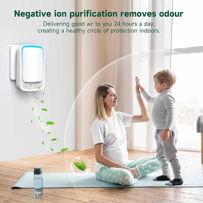 Mini Air Cleaner & Deodorizer – Portable Freshener for Smoke, Pets & Toilet