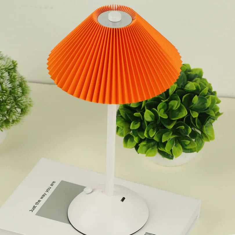 Atmosphere LED Table Lamp – USB Rechargeable Night Light for Bedroom