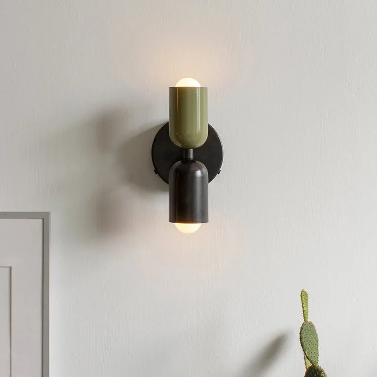Dual-Head LED Wall Lamp – Modern Nordic Style