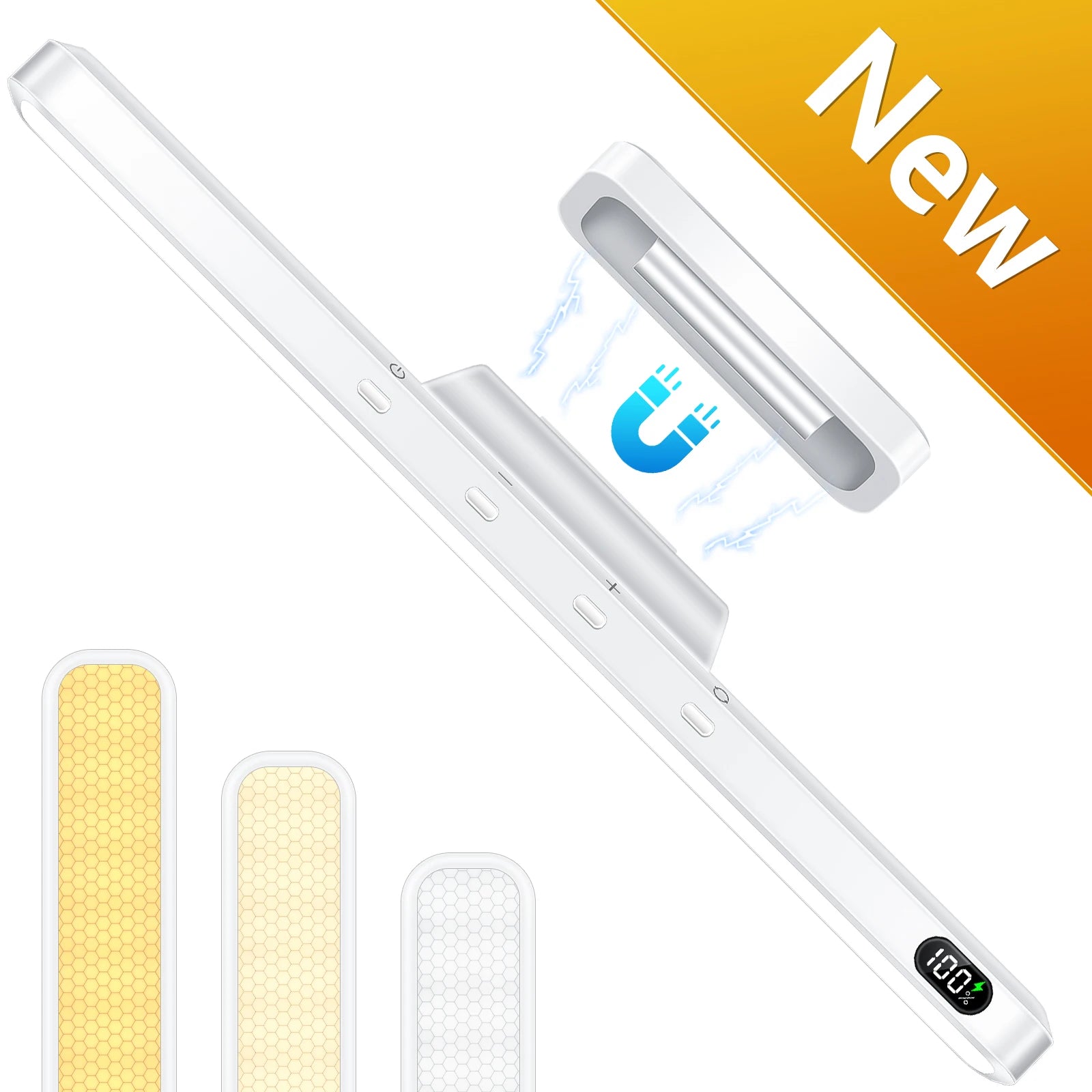 WILLED Dimmable Night Light – 3 Color Modes with 2500mAh Battery