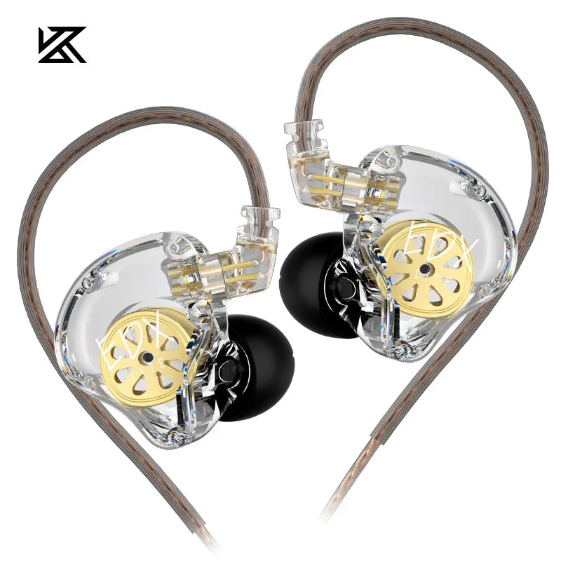 KZ EDX Lite Wired In-Ear Earphones – HiFi Bass Dynamic IEM for Music & Daily Use