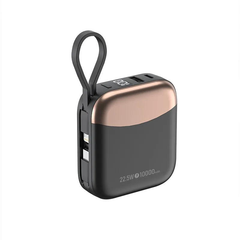 10000mAh Mini Power Bank – 66W Fast Charge, CCC Certified