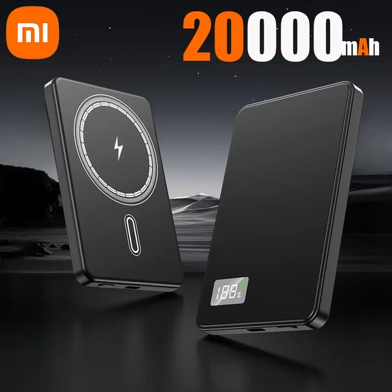 Xiaomi PD25W Wireless Magnetic Power Bank – Portable Magsafe Charger