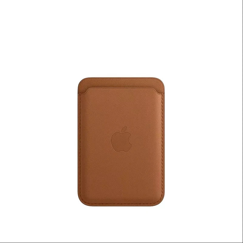 MagSafe Magnetic Leather Wallet Case for iPhone 17 Pro Max / 16 / 15 – Card Holder Cover