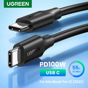 UGREEN USB-C to USB-C 5A – 100W Fast Charge